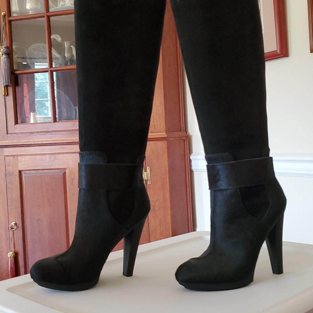 Tsubo Timo Weiland Black Leather Boots